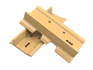 Wholesale Boron SG Track Shoe Plate D275A Single Grouser Track Pads from china suppliers