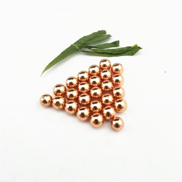 C26000 Solid Copper Balls 2mm For Electronic Devices Light Weight Corrosion