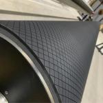 45# Steel CFRP Carbon Fiber Roller EPDM Rubber Coated for BOPP BOPET Production