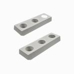 Zircon Refractory Blocks S3 Bricks ER1681 leavings Al2O3 Content % for Glass