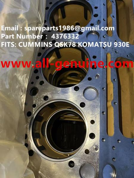 4376332 CYLINDER QSK78 GE TEREX UNIT RIG BUCYRUS MT4400AC MT5500 MT3600 NTE240