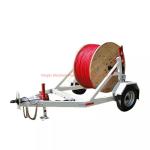 12T Mechanical Utility Reel Cable Drum Trailer 800MM-2100MM