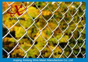 Wholesale Dark Green 40*40mm Galvanized Chain Link Fence For Forest Protecting And Building Site from china suppliers