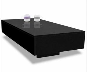 Wholesale Durable Modern Living Room Coffee Table , Contemporary Black Coffee Table from china suppliers