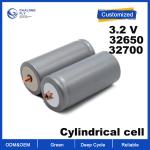 OEM ODM LiFePO4 lithium battery Cylindrical cell 3.2v 6000mah 32700 32650