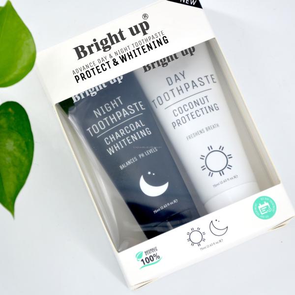 Fluoride Free Teeth Whitening Toothpaste Coconut White Paste Black Charcoal Day