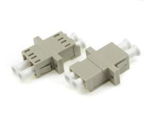 Wholesale Adapter Fiber Optic Multimode LC Connector UPC Polish Stype Duplex Adapter With Flange from china suppliers