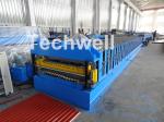 18 Forming Stations Roof Panel Roll Forming Machine , Double Sheet Roll Forming