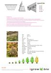 8 Bar 1836μMol/S 3000K Full Spectrum LED Grow Lights