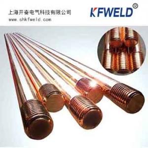 China Copper Clad Steel Grounding Rod, diameter 14.2mm, 5/8. length 1500mm, with UL list on sale