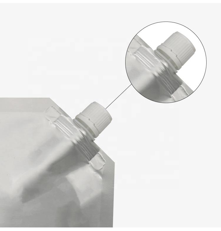 Shock Resistance Spout Packaging Pouch Bag For Ginger Sauce And Garlic Paste