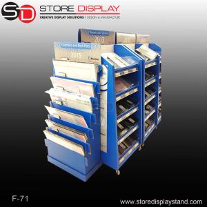 Wholesale Calendars currugated cardboard displays stand shelf from china suppliers