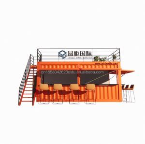Wholesale Affordable 20ft or 40ft Shipping Container Prefabricated Shops Stores with Aluminum Alloy Windows from china suppliers