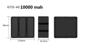 Wholesale 4G GT25-4G Long Battery Life GPS Tracker E-fence For Cargo / Asset Tracking from china suppliers