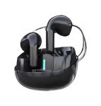 Display Waterproof Stereo Deep Bass Earbuds Transparent Earphones