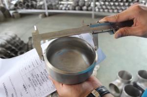 Wholesale ASTM A815 WPS31803 Butt Welding Seamless Pipe Cap Duplex Steel S31803 from china suppliers