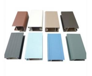 Wholesale 6063 - T5 Extruded Aluminum Door Frames Powder Spray Coated from china suppliers
