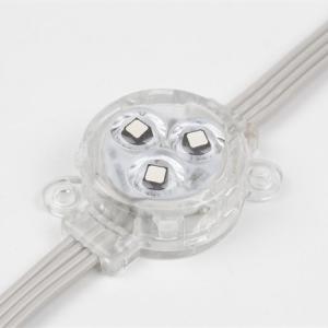 Wholesale DC5V 30mm RGB LED Point Light IP67 Waterproof 0.75W DMX512 Smd3535 from china suppliers