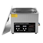 Metal Digital Ultrasonic Cleaner 10L With Sus Basket And Lid