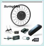 LCD Display Electric Mountain Bike Kit, 48v 1000w Dc Gearless Front Motor Kit