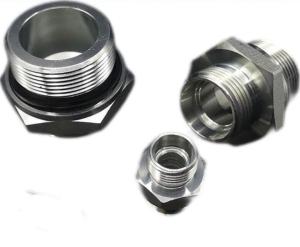 Wholesale 1cm-Wd 1dm-Wd Straight Metric Thread Adapter and Captive Seal Nipple Connect Pipe Lines from china suppliers