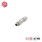 Male To Female Extension Cable Spiral Cable M12 4 5 Pin Connector Waterproof