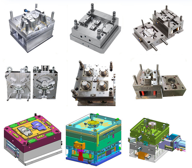 718 Nak80 Two Color Injection Molding Process Stationery Plastic Injection Overmolding