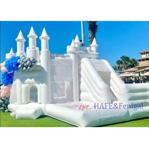 China Princess Inflatable Trampoline Slide  White Bounce House Jumping Castle for  Inflatable Bouncer on sale