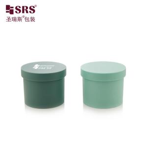 Wholesale SRSG2 100g Luxury Good Quality Injection Frosted Red Blue Green Color Plastic PP Facial Mask Gel Jar from china suppliers
