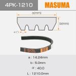 60.5*1.1*1cm MASUMA Auto Accessories V-Belt 21140-ND000 for NCP59G 1NZFE 4WD