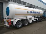 18MT LPG Tanker Truck Trailer Customized 2 Axle Gas Transport Semi Trailer