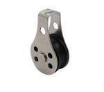 Stainless Steel Double Sheave Pulley Swivel Eye Type for Healthcare Rigging
