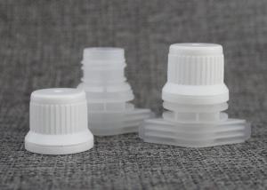 Wholesale Anti - Pilfer PE PP Plastic Spout Caps For Juice / Beverage Doypack / Baby Food Pouch Tops from china suppliers