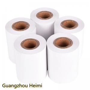 China Adhesive 57mm Receipt Paper Roll  For Cash Registers on sale