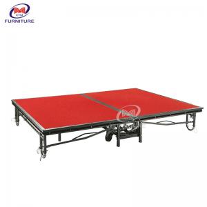 Wholesale Outdoor Concert Event Foldable Stage Platform Portable Stage On Wheels from china suppliers