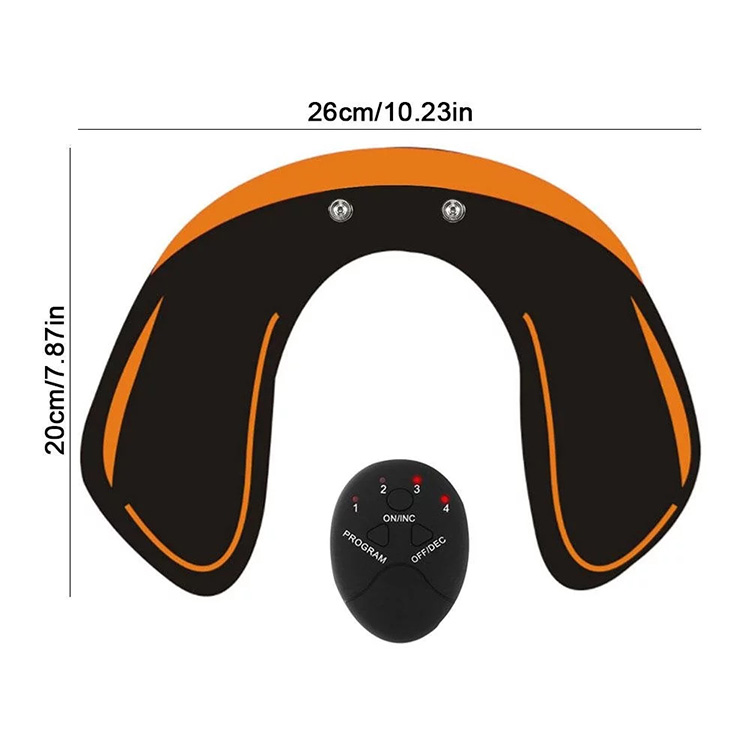 Hip And Buttock Pad Adjustable 4 Modes Ems Hips Trainer Muscle Stimulation