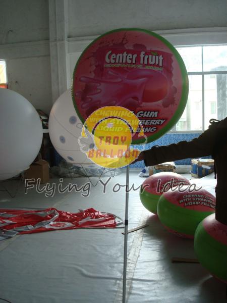 0.18mm/0.28mm PVC Backpack Balloon with Total Digital Printing for Outdoor