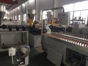 Wholesale ISO Standard Plastic Profile Extrusion Machine , PVC Profile Extrusion Line from china suppliers