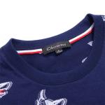 Digital Printing Mens Designer T Shirts Viscose / Cotton Material Embroidered