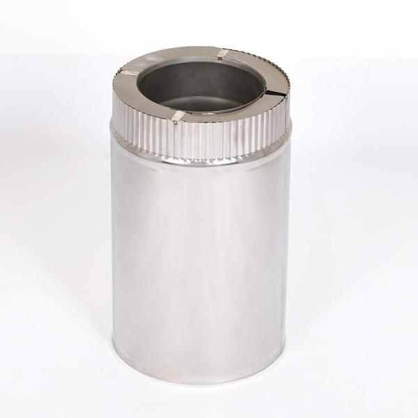 Spigot Locking Double Wall Stainless Steel Chimney Pipe CE Certificate