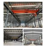 Prefabricated Steel Fabricated Building Lightweight Metal Shed Garage Building