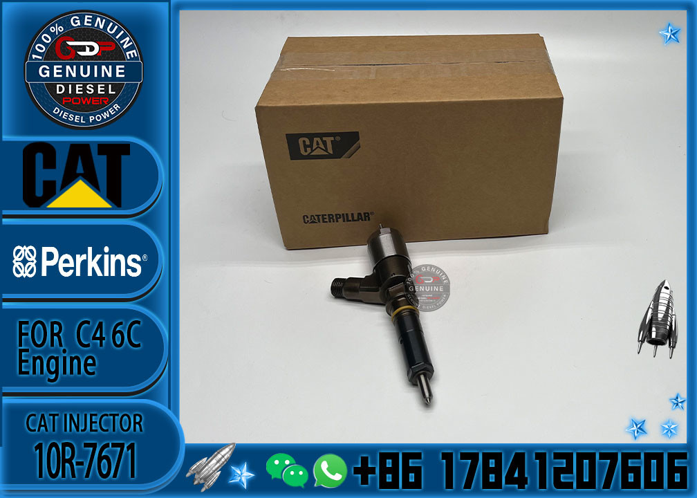 Diesel Fuel Injector 10R7671 10R-7671 320-0677 3200677 326-4700 3264700 For CAT Excavator Engine C4.4 C6.4