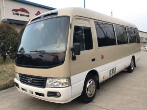 Wholesale Second-hand Toyota Coaster Bus 3TR Gasoline Bus Used 23 Seats Mini Buses in 2013 Year Use from china suppliers