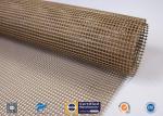 Non-Stick PTFE Coated Fiberglass Open Mesh Conveyor Belt For Food Drying