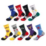 High Quality Combed Cotton Socks Football Long Socks Anti Slip Soccer