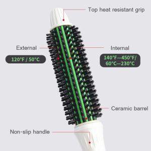 Wholesale White Negative Ions PTC Heating 230C Hair Curling Comb For Men from china suppliers
