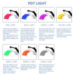 10 In 1 Aqua Hydra Peel Machine 7 Colors Pdt Led Light Therapy Machine Flexible
