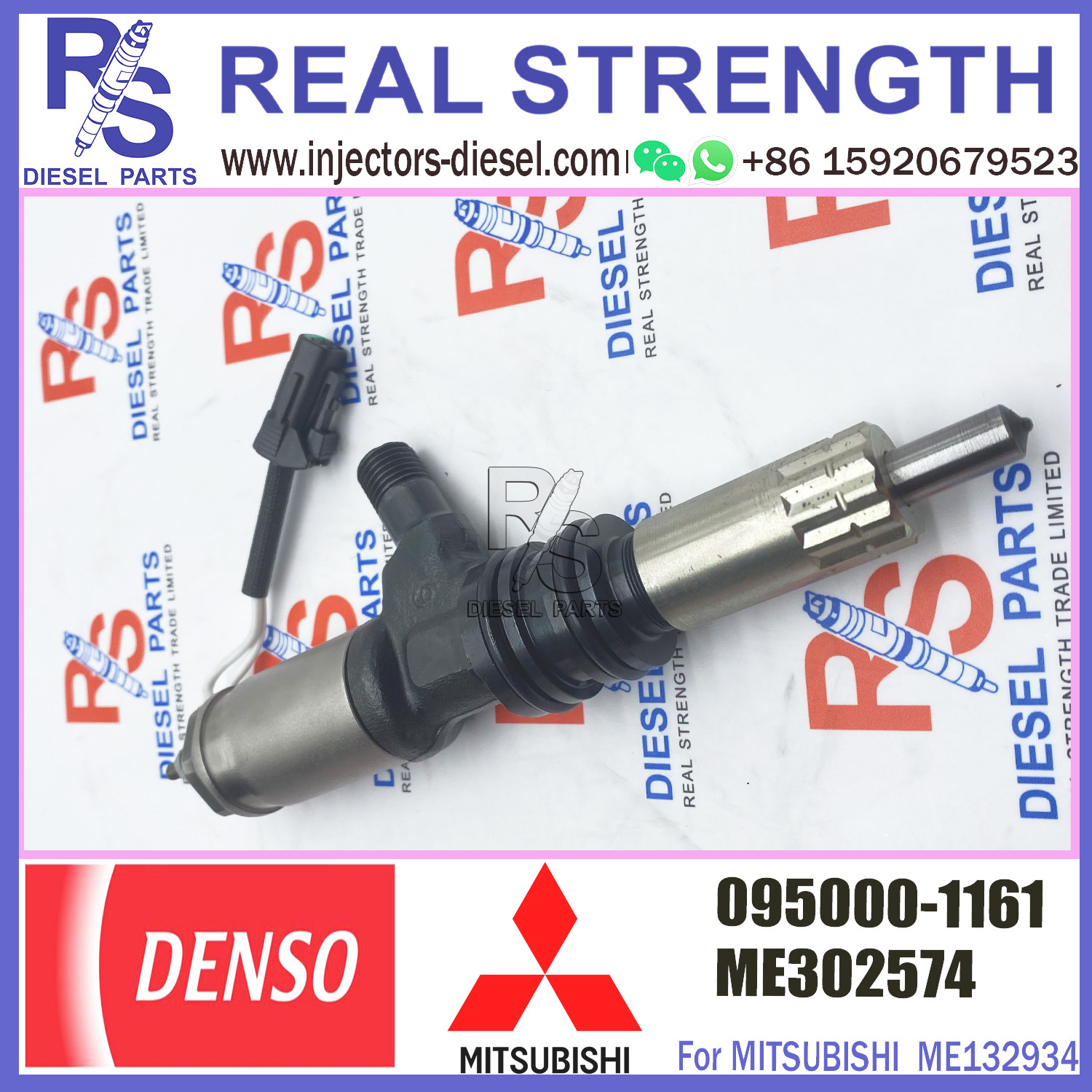 Diesel Engine Parts Fuel Injector 0950001160 ME132941 095000-1161 ME302574 For MITSUBI-SHI