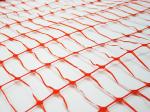 Crowd Control Orange Plastic Construction Netting For Sport Event 60g/m2 - 200g