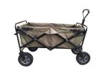 Iron Steel Collapsible Utility Wagon Convenient For Beach Shopping And Storage